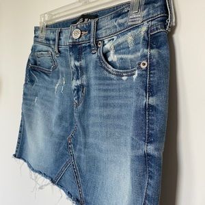 Express Denim Skirt